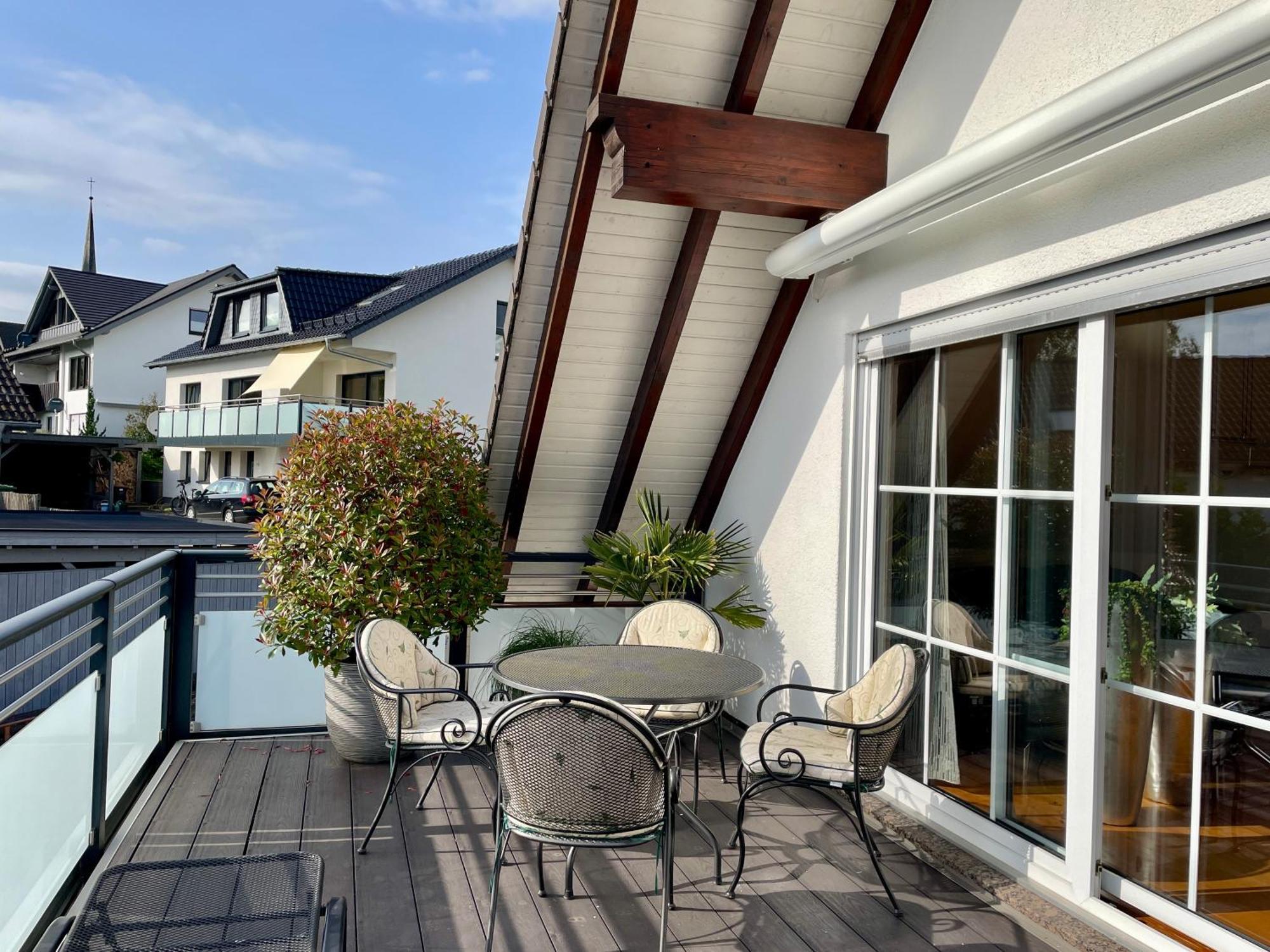 Moderne Ferienwohnung Mit Sonnenbalkon In Fretter Finnentrop Esterno foto